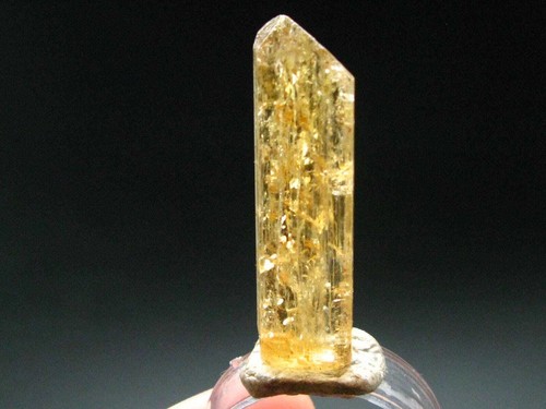 Imperial topaz crystal from - imperial,