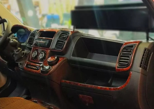 Wood look dash trim kit - wood,