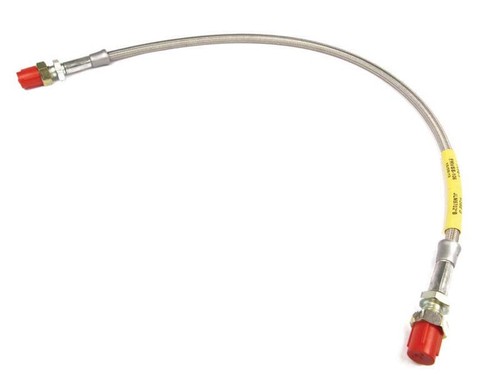 Braided front brake hose - brake,