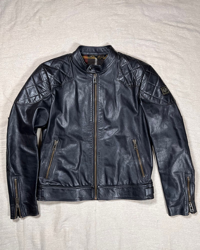 Belstaff black leather legacy - leather,