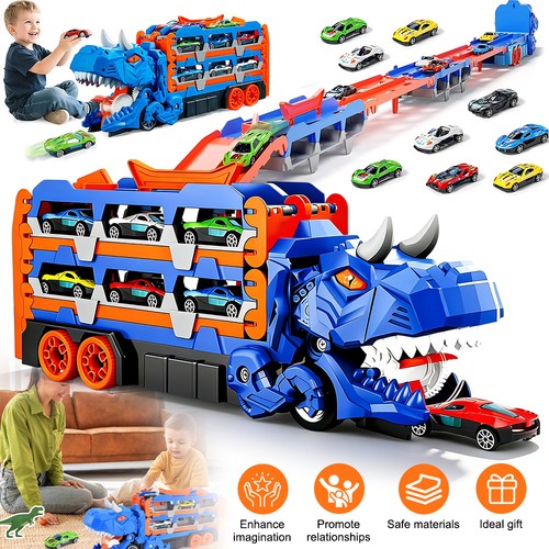 Dinosaur transport truck - truck, toy