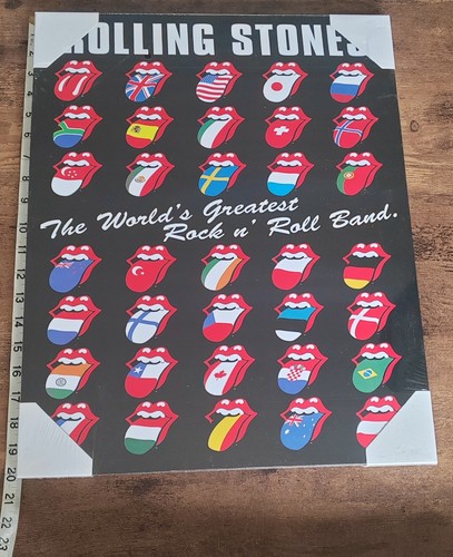 The rolling stones canvas - rolling,