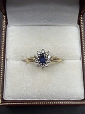 18ct Gold Sapphire And Diamond