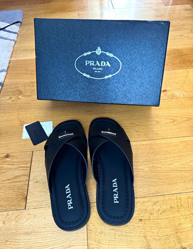 Prada men black - prada, leather