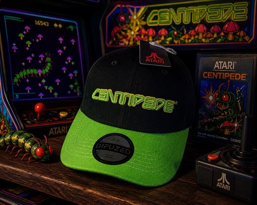 Official atari centipede - official, logo