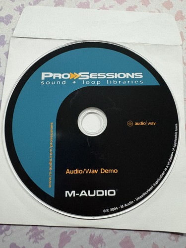 Audio prosessions sound loop - m-audio,