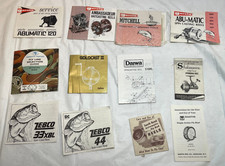 Vintage Fishing Reel Manuals -