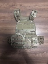 5.11 Tactec Plate Carrier Multicam - Airsoft With Bag And Pounches