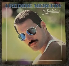 FREDDIE MERCURY (Queen) - Mr Bad Guy UK CBS-86312 LP 1985 First Pressing Ex/Ex