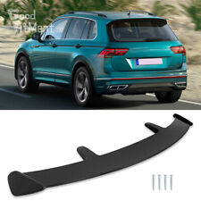 For VW Tiguan MK2 R-Line 131cm Carbon Fiber Black Rear Roof Spoiler Tail Wing