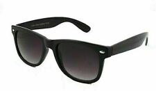 Black Vintage Designer Classic Sunglasses Retro Women Men 80's