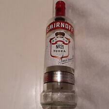 Smirnoff One (1) Empty No 21 Vodka Glass Bottle 700 ml Size With Screw Cap prop
