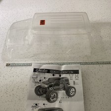 NEW HPI Wheely King 4x4 E-Savage Hummer H2 Clear Body 200mm 7165