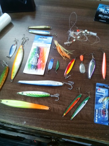 Old set fishing lures - lures, ..bw27