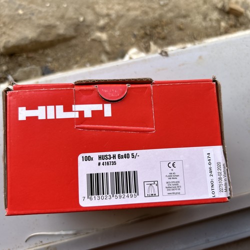 Hilti hus3 6x40 concrete - hilti,