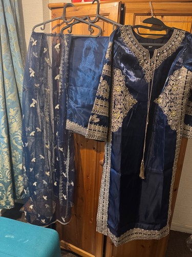 Asian three pieces clothes - , in