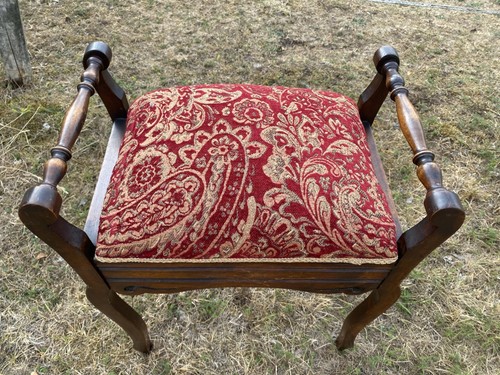 Antique edwardian piano - edwardian, stool
