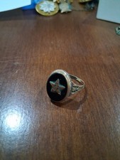 onyx ring women Eastern Star