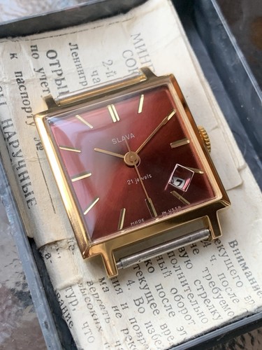 Vintage mechanical watch - , slava