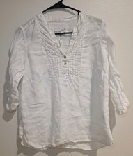 M&S Marks & Spencer White 100%