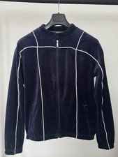Fila Tusk Velour track jacket size Large Terrinda Casual 80s