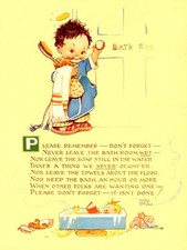 Mabel Lucie Atwell Bathroom