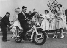 British motorcycle racer Dave