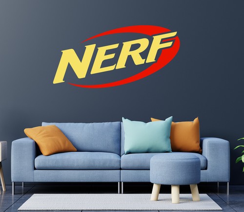 Nerf blaster toy gun vinyl - blaster,
