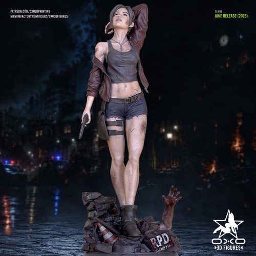 Claire redfield resident - redfield,