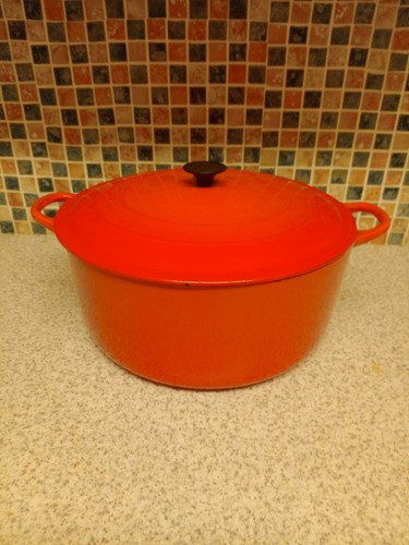 Creuset france large orange - creuset,