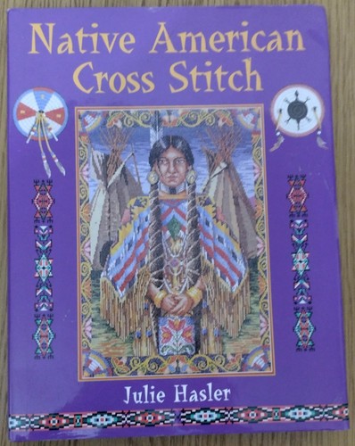 Native american cross - native, stitch