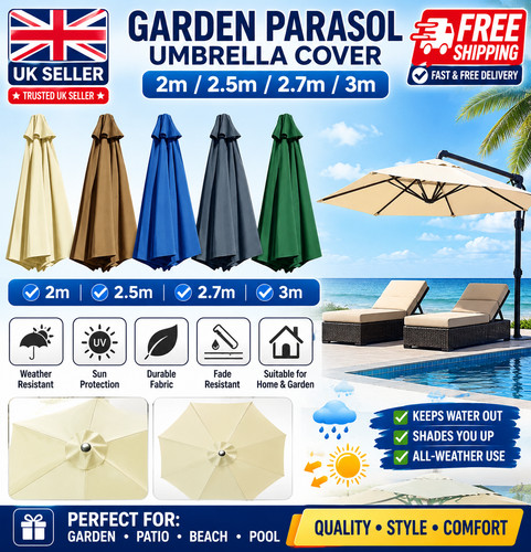 Replacement parasol canopy - replacement,