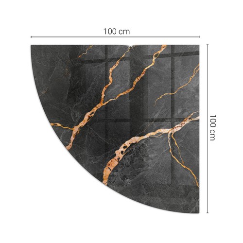 Decorative hearth protector - decorative,