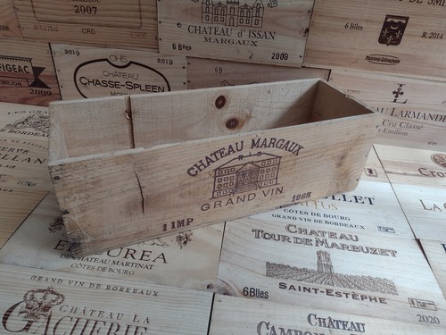 Wooden wine box crate - wooden,