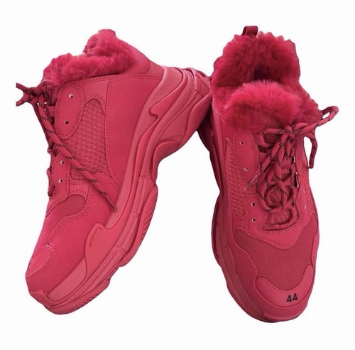 Fur lined balenciaga triple - lined, s