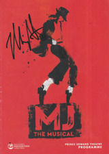 Myles Frost   **HAND SIGNED**   MJ The Musical programme ~ Michael Jackson