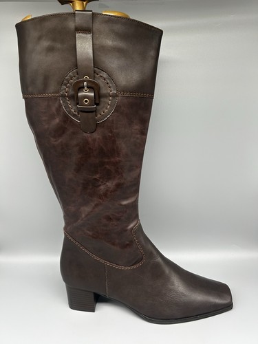 Ara brighton knee boots brown - boots,