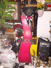 Moroccan Henna Floor Lamp Pink