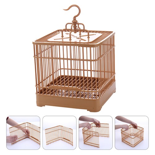Set bird display cage - set,