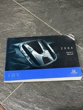 2004 HONDA CR-V OWNERS MANUAL