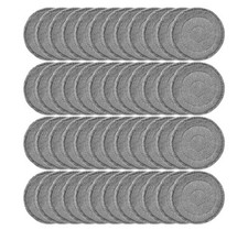 48x JML Microfibre Spin Mop Replacement Pads (24 Packs of 2) – Bulk Bundle