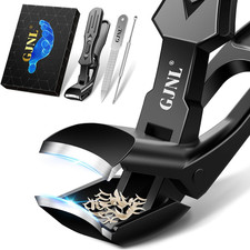 Toenail Clippers for Seniors Thick Toenails, Upgrade Angled Head Large Toe Nail