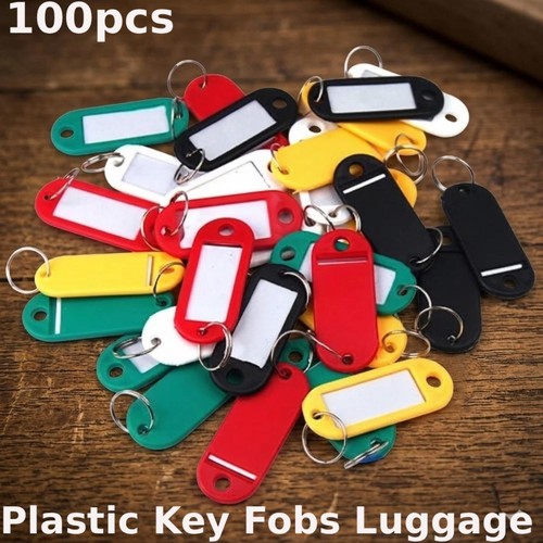 100x key tags - key, luggage