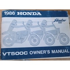 1986 Honda Shadow VT500C