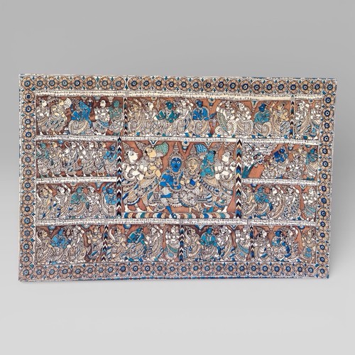 Antique large indian kalamkari - indian,