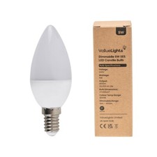 Frosted Candle Bulb LED Lamp