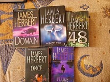 5x James Herbert Books