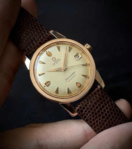 1958 omega seamaster - omega, calendar