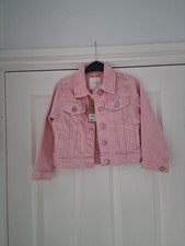 New NEXT Girls Pink Denim
