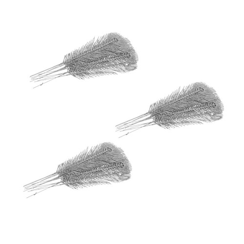 36pcs durable plastic silver - plastic,